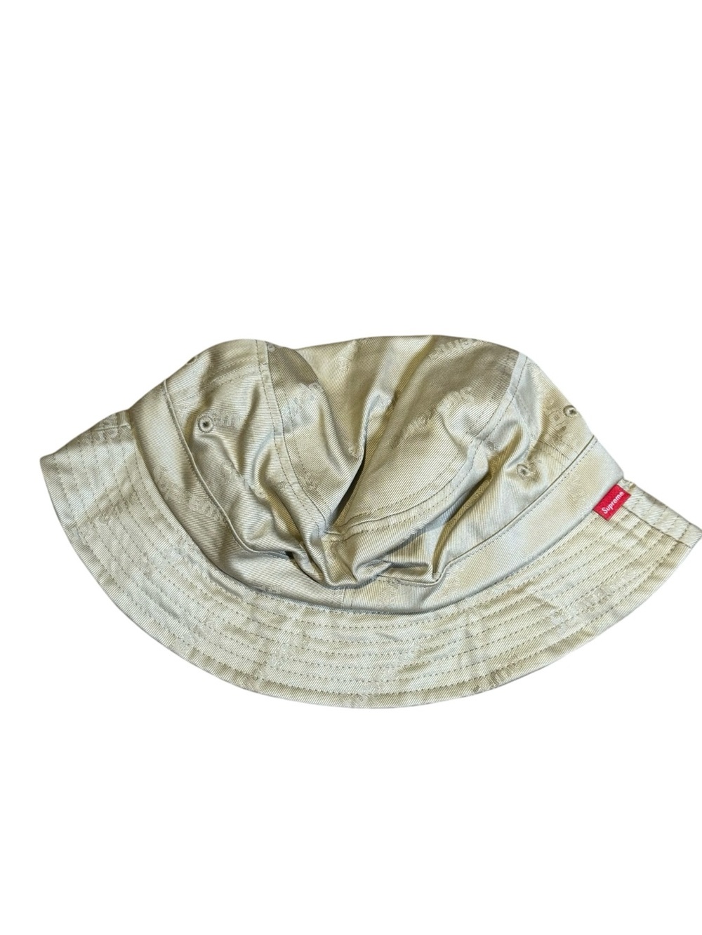 Supreme monogram logo Bucket Hat